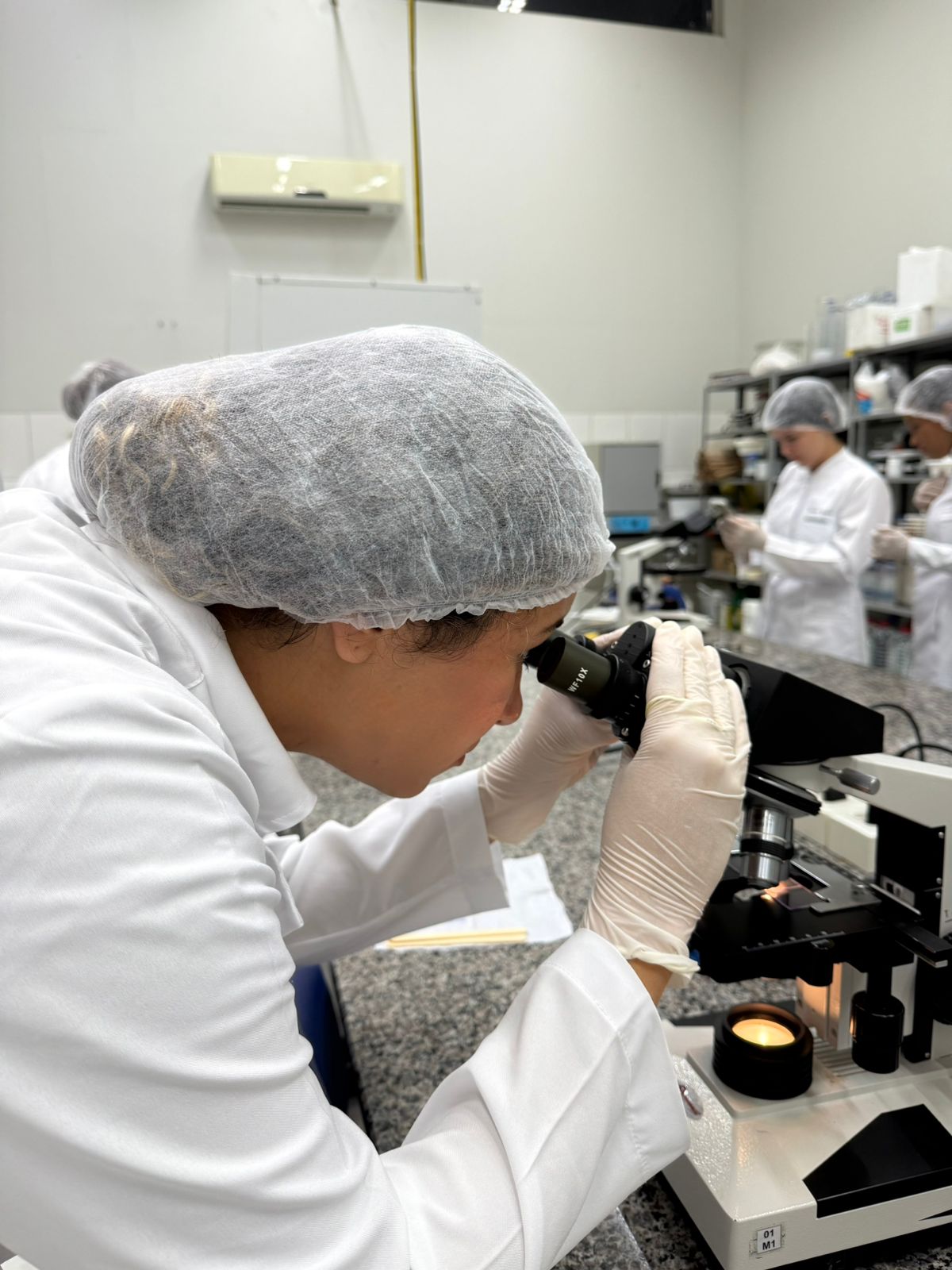 Alunos e atividades do curso de Biomedicina