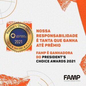 presidents choice awards - Faculdade FAMP.