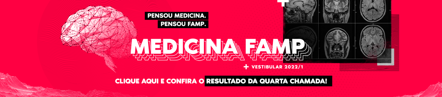 Banner Resultado Vestibular Medicina FAMP 2022 1 04 - Faculdade FAMP.