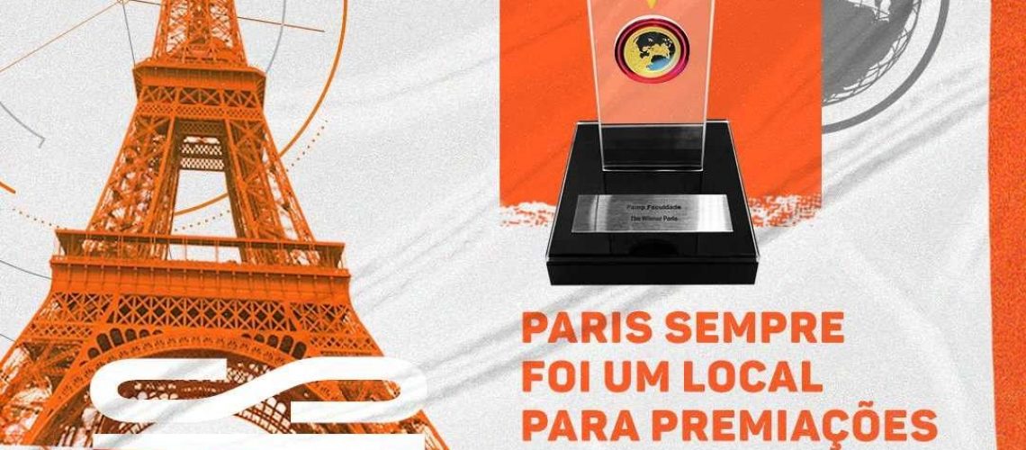 FAMP recebe o trofeu The Winner Paris 2020
